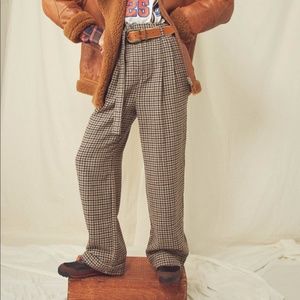 NWOT Free People Maryam Paperbag Belted Pants